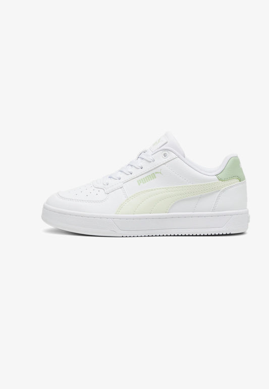 393837 21 Puma Caven jr blanco con verde