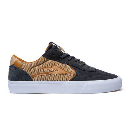 Lakai Atlantic Vulc charcoal tan suede