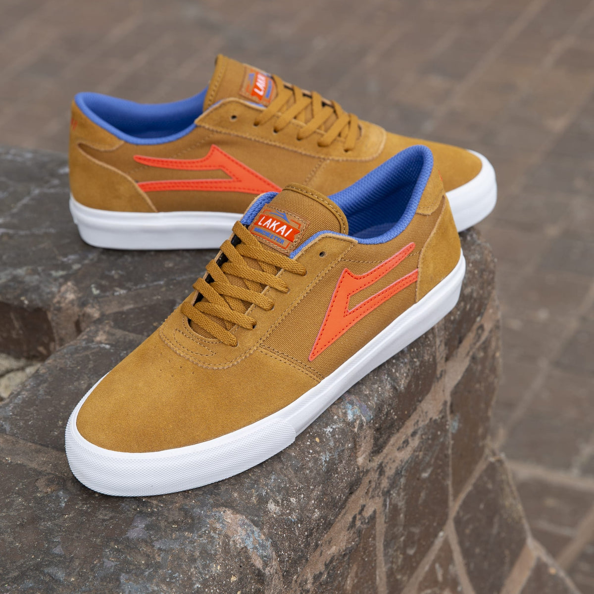 Lakai Manchester walnut suede