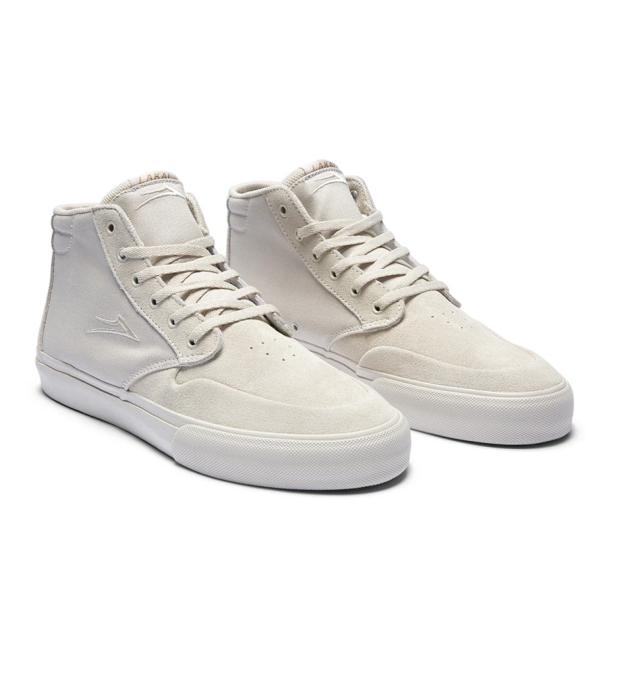 Riley 3 Hi cream suede